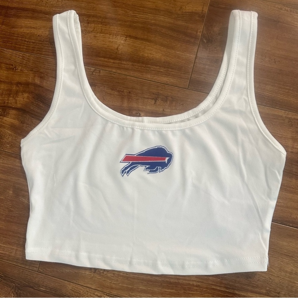 White Bills crop tank